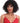 Noble Short Kinky Curly Wigs Ombre Color Wig With Bangs 14 Inch Human Hair Wig