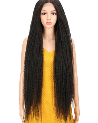 38 Inch Long Dreadlocks Lace Front Wig Black Color NOBLE Synthetic Lace Front Wig | Maxin