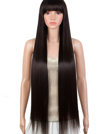 SPY×FAMILY Thorn Princess Yor Forger Cosplay Briar 24-38 Inches Natural Black Long Straight Wigs With Bangs | SN-MHII