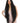 Noble 41 Inch Super Long Bohemian Wavy Synthetic Wig Natural Black Lace Wigs