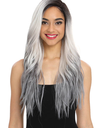 27 Inch Long 5 Inch Lace Frontal Ombre Color Wig  | Nib