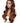 Noble 29 Inch Loose Wave 360 HD Lace Frontal Wig Auburn Color Synthetic Wig