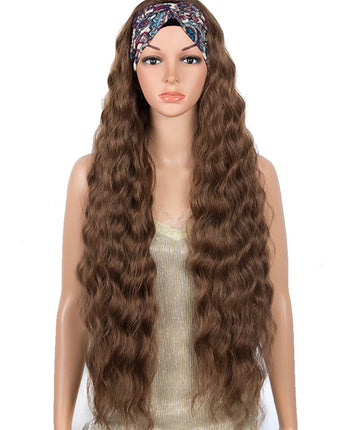 NOBLE Synthetic headband Wigs | Super Soft Long Wavy Wig | 38 Inch Headband Wigs 4 Colors