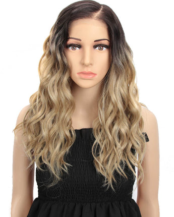 6.5*4.5 Mono Lace Front Wig 19 Inch Caramel Blonde Wig | Mara