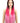 NOBLE Nicole Synthetic 5" Side Part Lace Front Wigs丨31 Inch long straight Ombre Hot Pink Wig