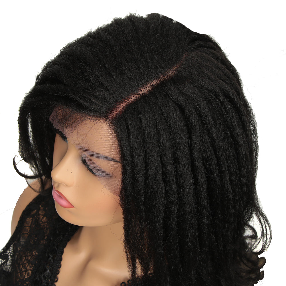 Noble Rain Synthetic Afro Dreadlock Wig 14 Inch Instant Weave Goddess Noble Hair 