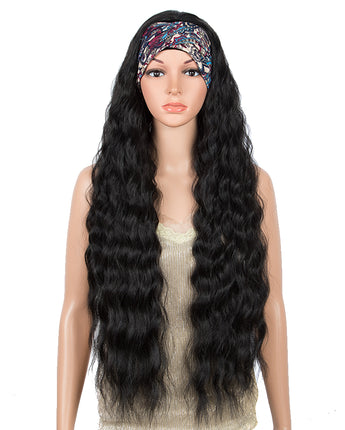 NOBLE Synthetic headband Wigs | Super Soft Long Wavy Wig | 38 Inch Headband Wigs 4 Colors - Noblehair